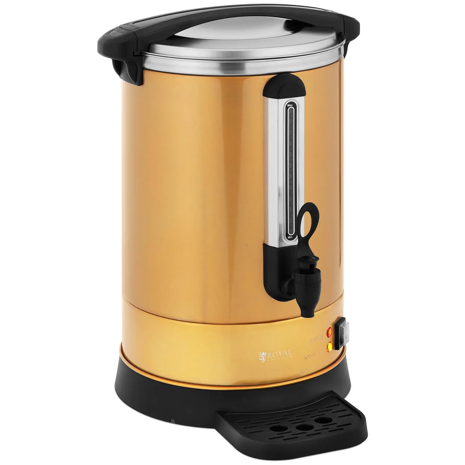 Kávovar na filtrovanú kávu - 14 l - zlatá farba