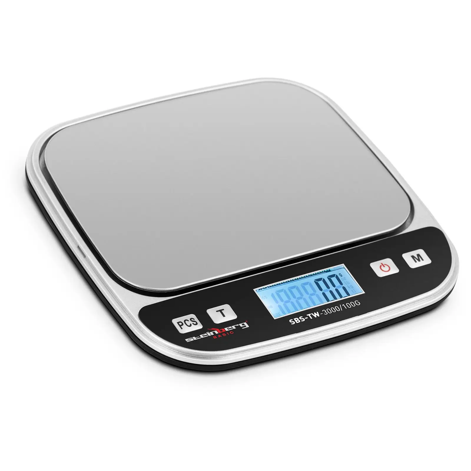 Digitálna stolová váha - 3 kg / 0,1 g - 13 x 9,8 cm - Basic