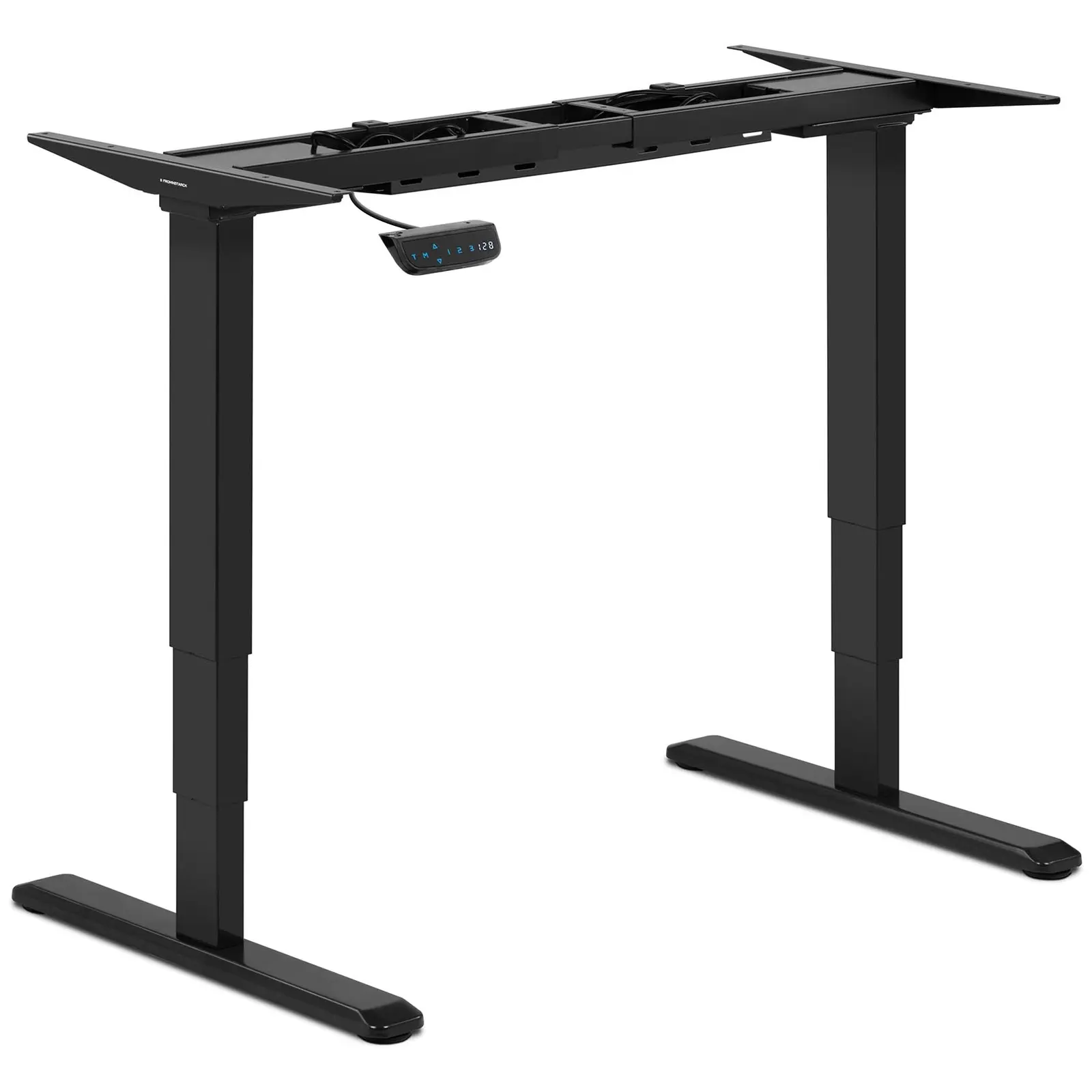 Výškovo nastaviteľný rám stola – 200 W – 125 kg – čierny
