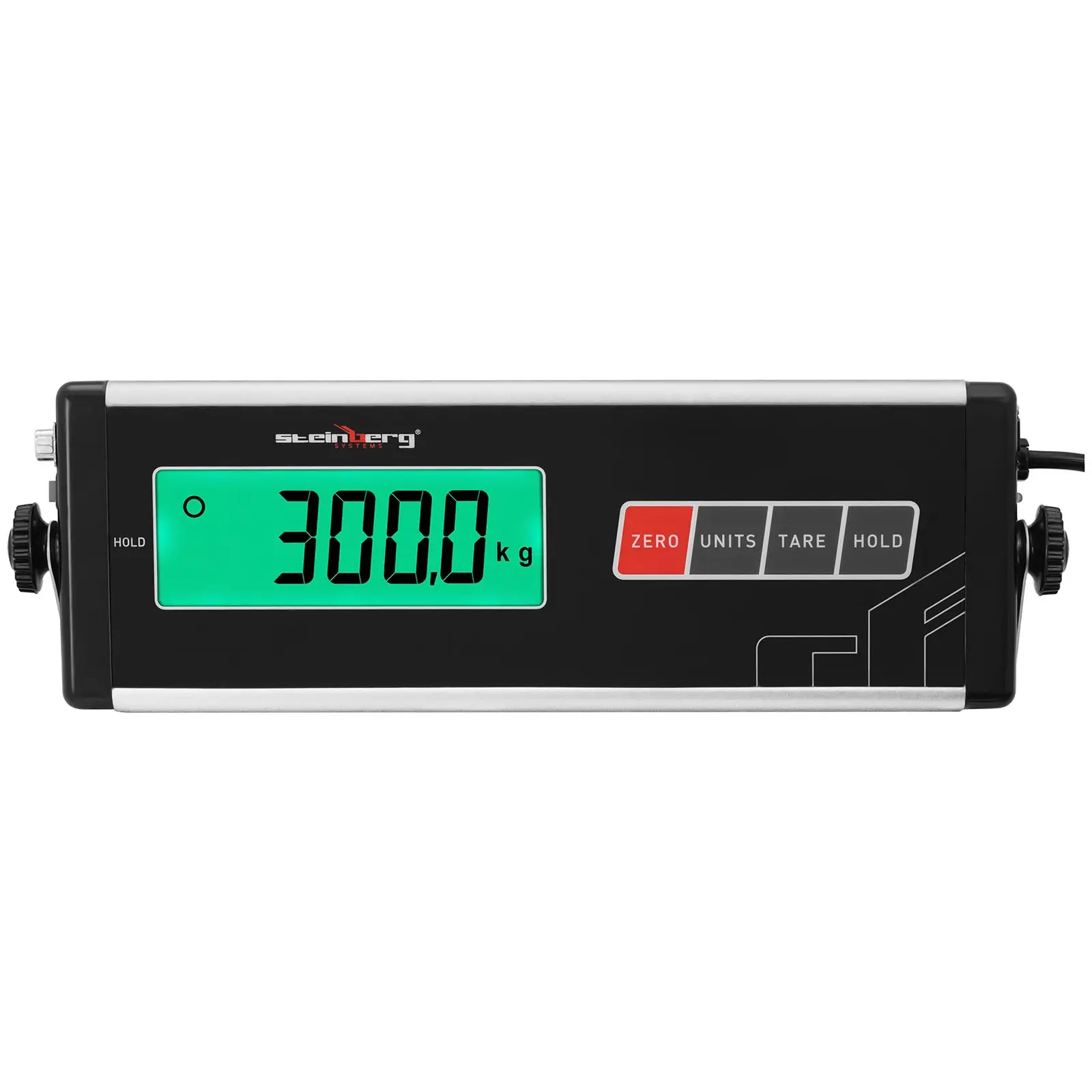 Podlahová váha - 300 kg / 100 g - protišmyková podložka - LCD