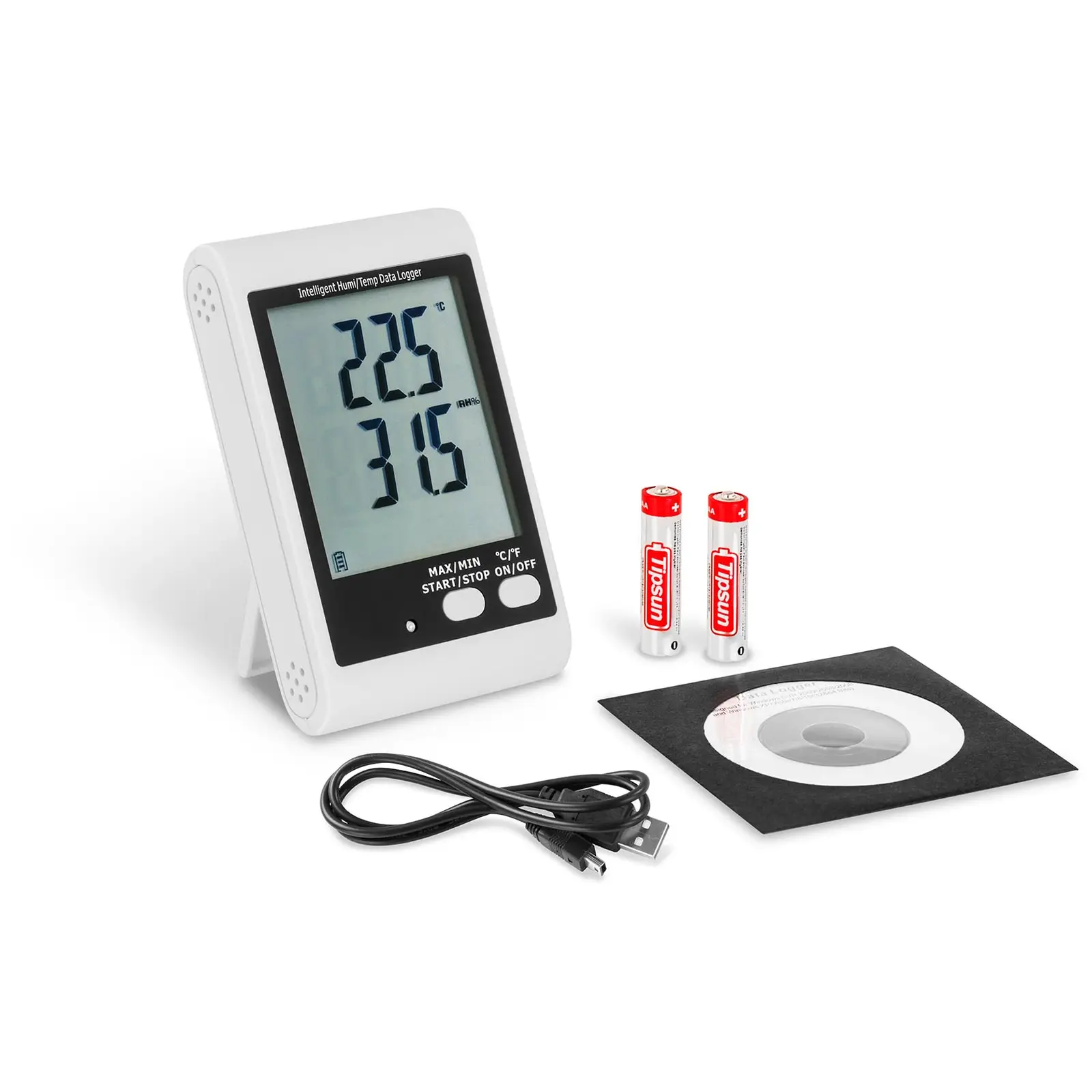 Datalogger - LCD displej - teplota + vlhkosť vzduchu