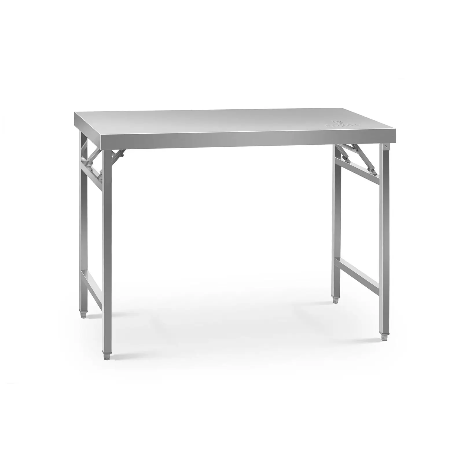 Skladací pracovný stôl - 60 x 120 cm - nosnosť 210 kg