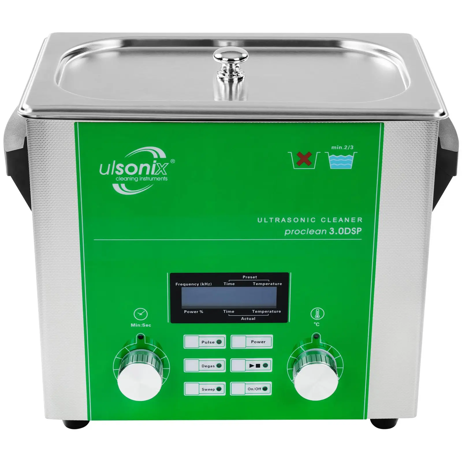 Ultrazvuková čistička - 3 litre - Degas - Sweep - Pulz