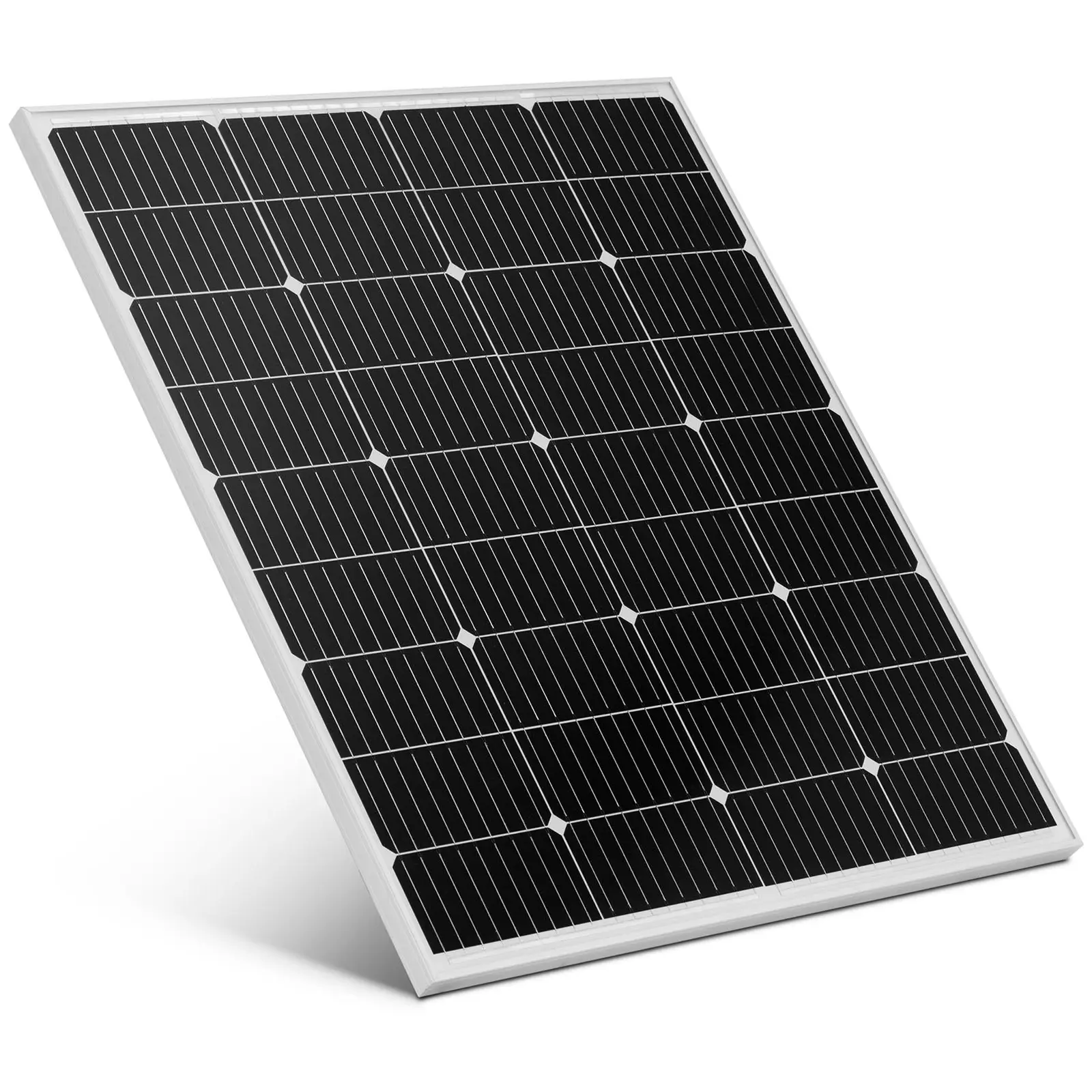 Monokryštalický solárny panel - 110 W - 24.19 V - s bypassovou diódou