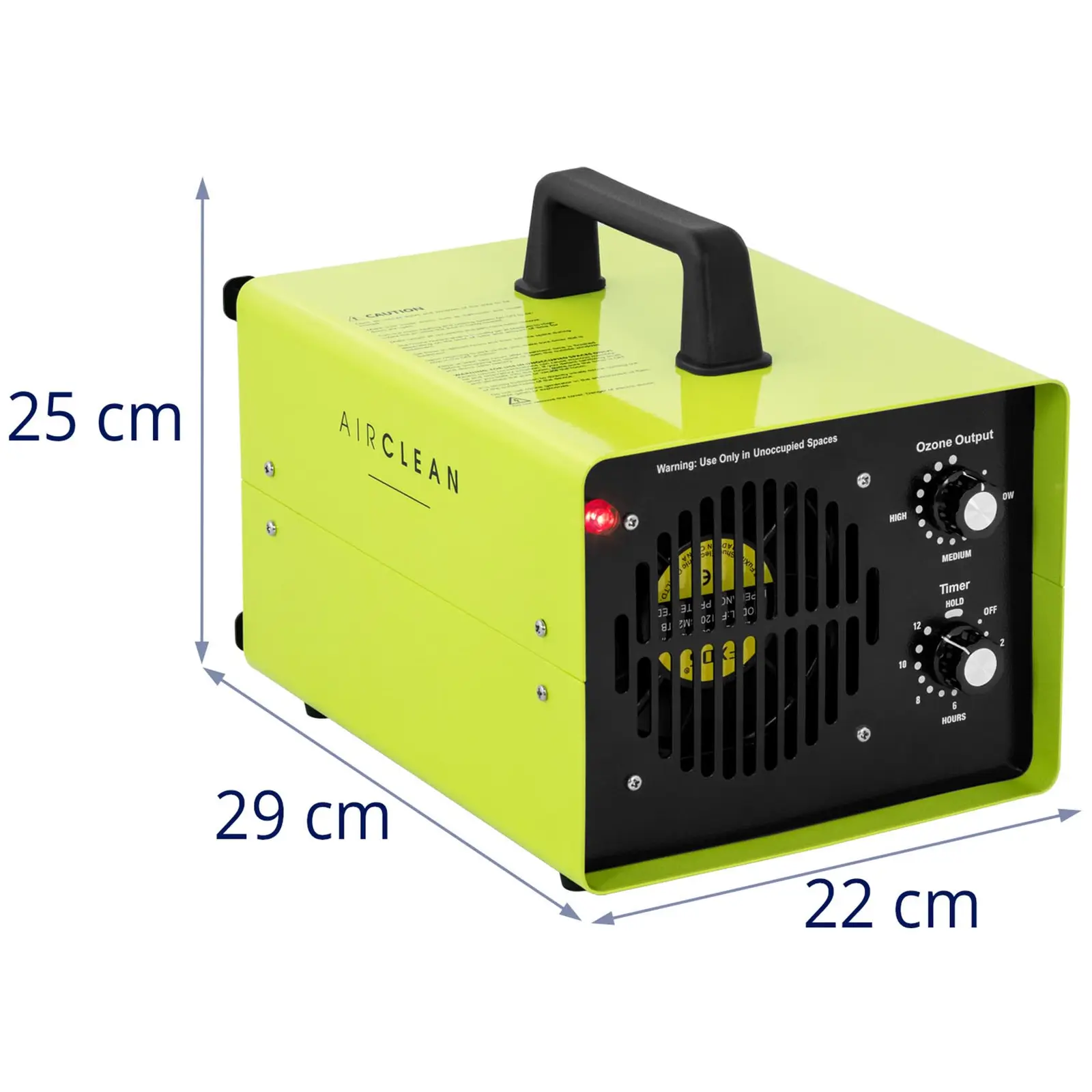 Ozónový generátor - 1 400 mg/h - UV svetlo - 55 W