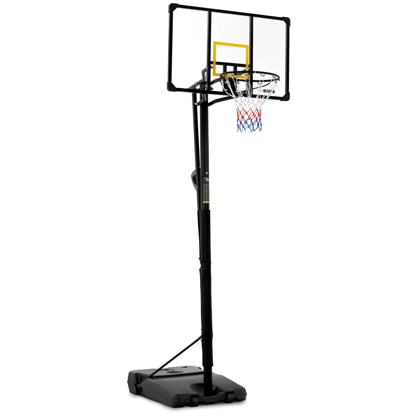 Basketbalový kôš - výškovo nastaviteľný - 230 až 305 cm