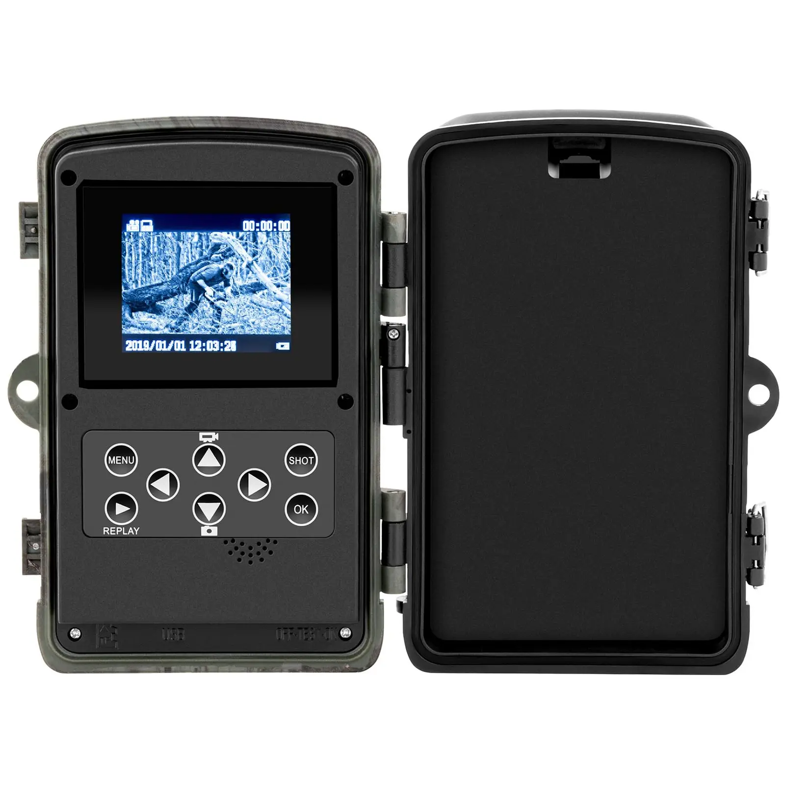 Fotopasca - 8 MP - 2,7K Full HD - 46 IR LED - 20 m - 0,3 s