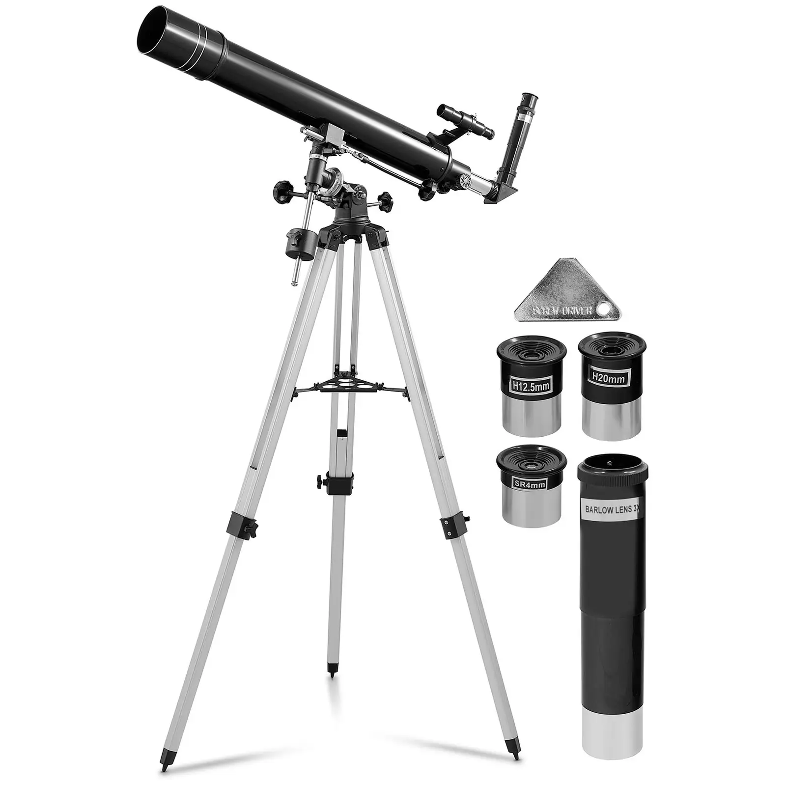 Teleskop - Ø 80 mm - 900 mm - trojnožka