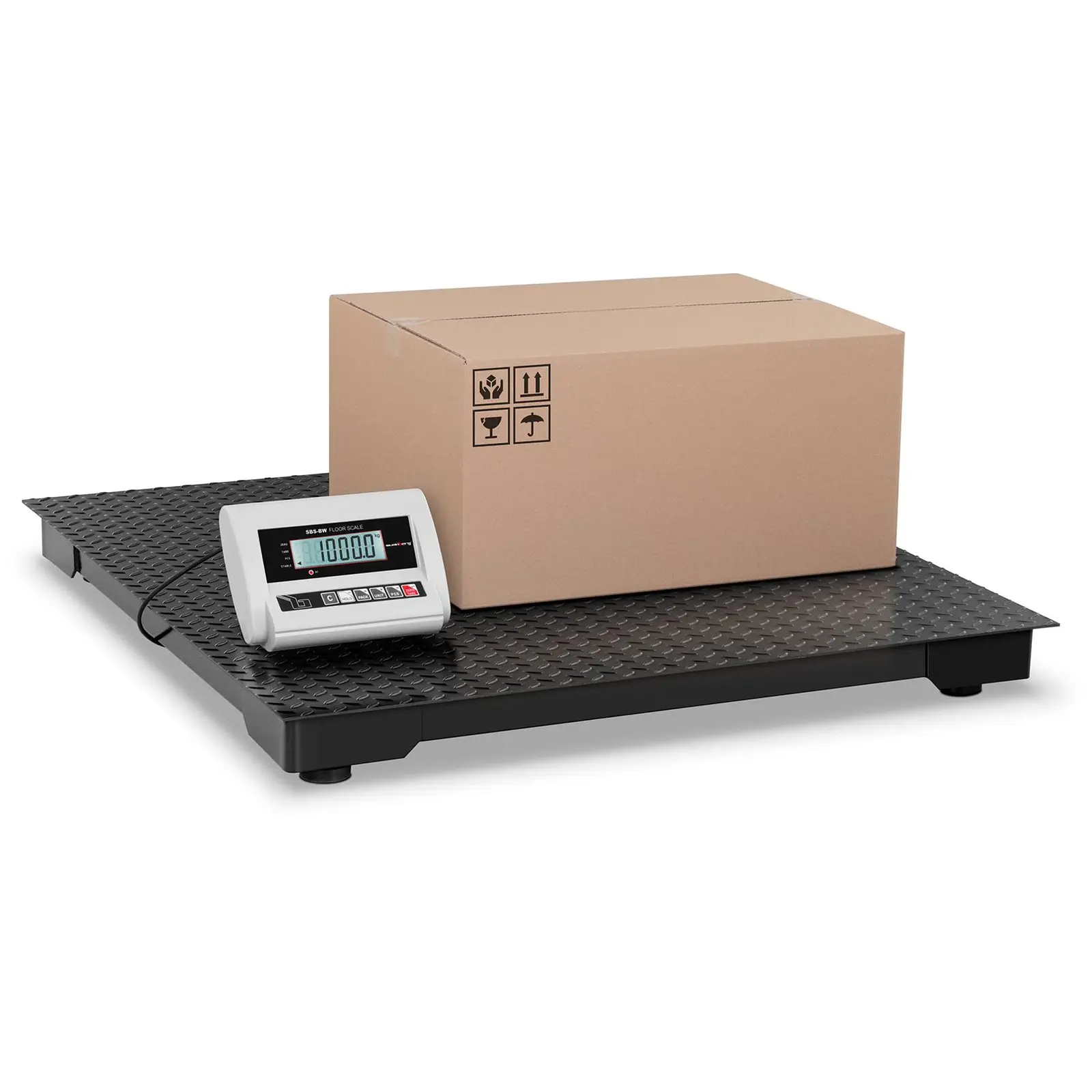 Podlahová váha ECO - 1 000 kg/0,5 kg - LCD