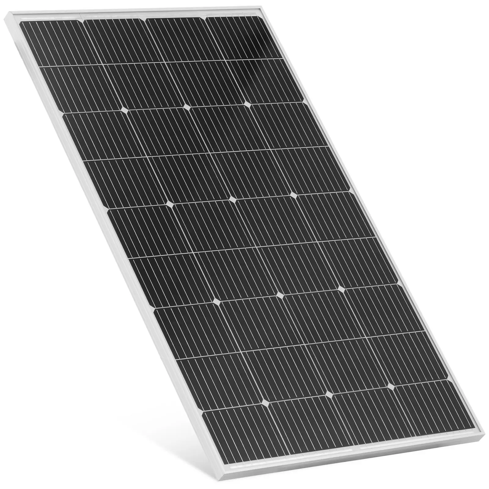 Monokryštalický solárny panel - 160 W - 22.46 V - s bypassovou diódou